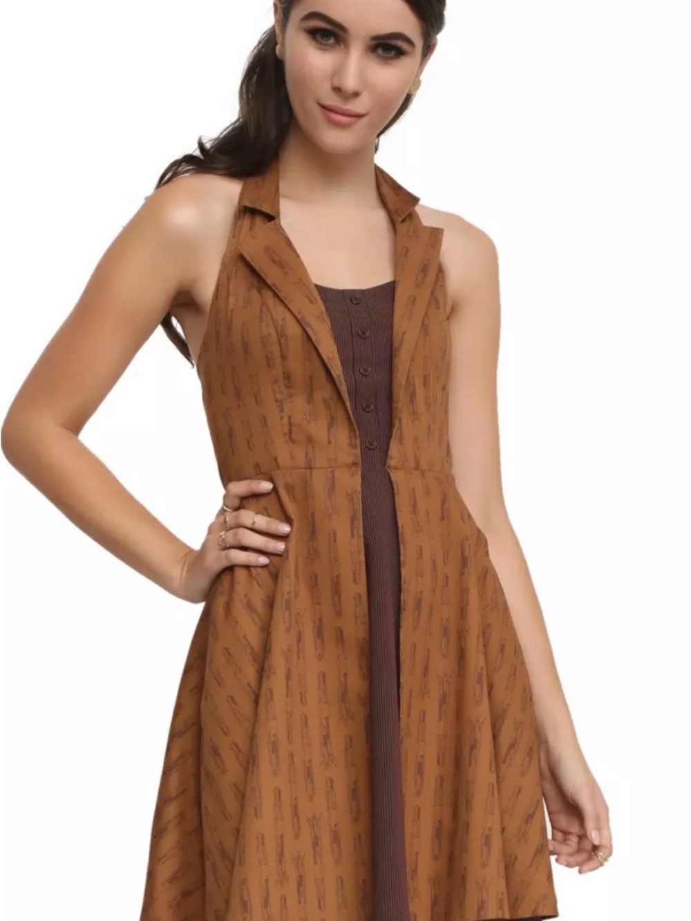 Doctor Who Regeneration Cosplay Dress Brown Medium